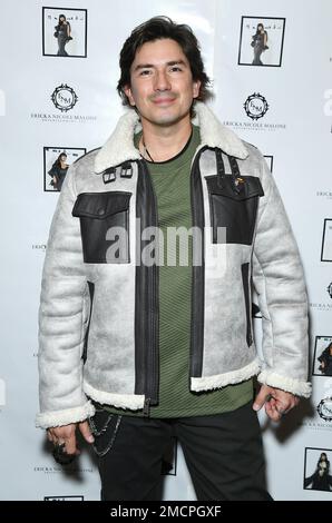 Los Angeles, USA. 21. Januar 2023. Eduardo Ramirez im ENM Entertainment Director's and Creator's Spotlight beim Sundance Film Festival 2023 2023, das am 21. Januar 427 in The Cabin in Park City, UT, USA stattfindet (Foto: JC Olivera/Sipa USA). Credit: SIPA USA/Alamy Live News Stockfoto