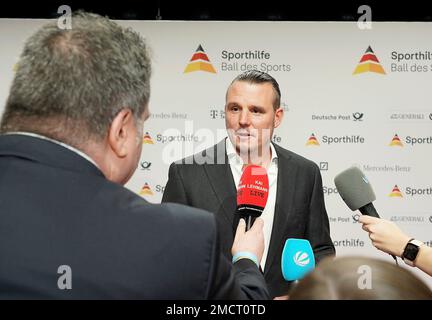 21. Januar 2023, Festhalle, Frankfurt, 52. Sportball der Deutschen Sporthilfe-Stiftung 2023, im Bild Alexander Meier Stockfoto