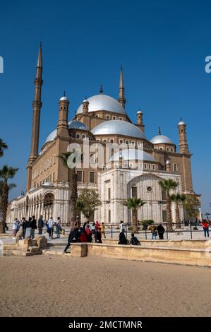 Moschee von Muhammad Ali, Salah Al DIN, Kairo Zitadelle, Ägypten Stockfoto