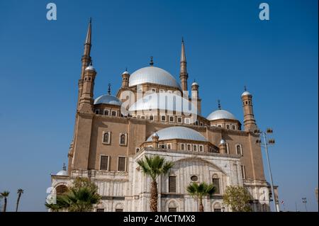 Moschee von Muhammad Ali, Salah Al DIN, Kairo Zitadelle, Ägypten Stockfoto