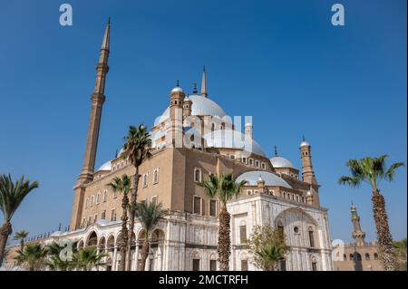 Moschee von Muhammad Ali, Salah Al DIN, Kairo Zitadelle, Ägypten Stockfoto