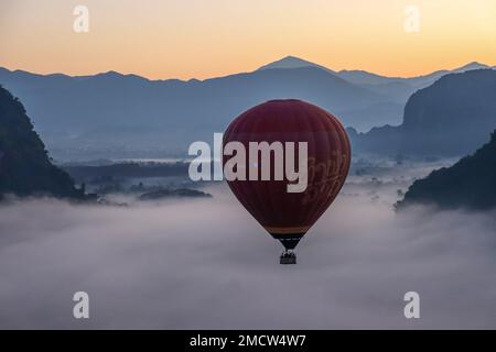 Wunderbare Eindrücke von Laos in Südostasien Stockfoto