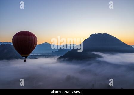 Wunderbare Eindrücke von Laos in Südostasien Stockfoto