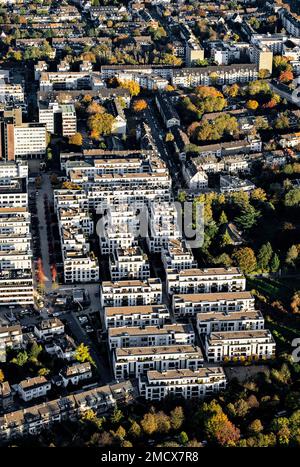 Hildegard-von-Bingen-Allee, Lindenthal, Köln, Rheinland, Nordrhein-Westfalen, Deutschland Stockfoto