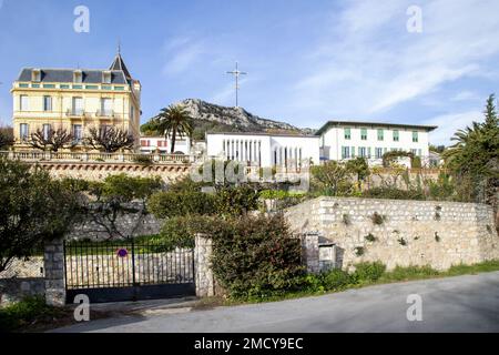 Die Chapelle de Rosaire in der französischen Stadt Vence an der französischen riviera. Stockfoto