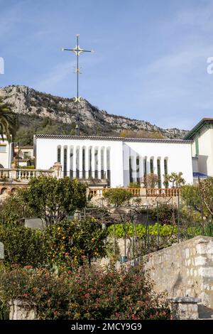 Die Chapelle de Rosaire in der französischen Stadt Vence an der französischen riviera. Stockfoto