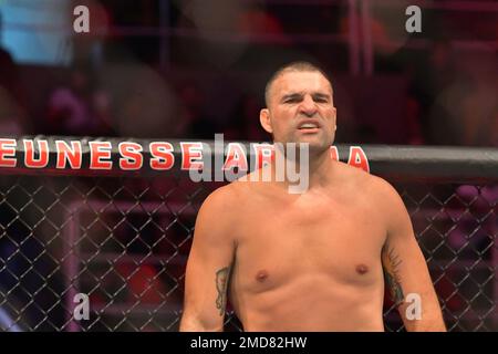 RIO DE JANEIRO, RJ - 21. JANUAR: Maurício „Shogun“ Rua bereitet sich auf den Kampf gegen Ihor Potieria in ihrem Leichtkampf während der UFC 283-Veranstaltung in der Jeunesse Arena am 21. Januar 2023 in Rio de Janeiro, RJ, Brasilien vor. (Foto von Leandro Bernardes/PxImages) Kredit: Px Images/Alamy Live News Stockfoto