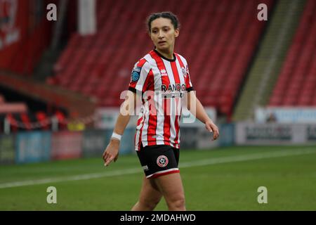 Sheffield, Großbritannien. 23. Januar 2023. Sheffield, England, Januar 22. 2023: Rhema Lord-Mears 12 während Sheffield United gegen Blackburn Rovers - Bramall Lane, Sheffield (Sean Chandler/SPP) Kredit: SPP Sport Press Photo. Alamy Live News Stockfoto