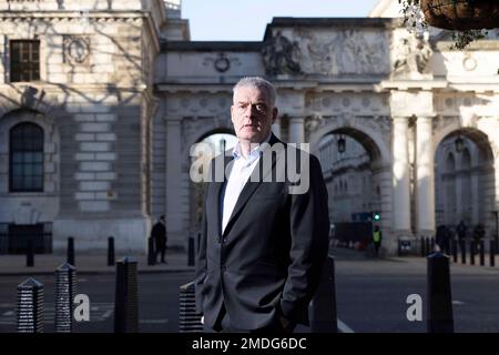 Lee Anderson, Abgeordneter von Ashfield, Nottinghamshire. 19. Januar 2023 Stockfoto