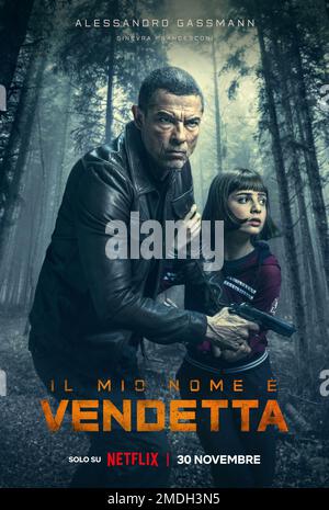 MEIN NAME IST VENDETTA (2022) - ursprünglicher Titel: IL MIO NOME E VENDETTA - Regie: COSIMO GOMEZ. Kredit: Colorado Filmproduktion/Album Stockfoto