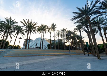 Dubai, Vereinigte Arabische Emirate. 29. November 2022: dubai Ausstellungszentrum. VAE-Pavillon auf der expo 2020 Stockfoto