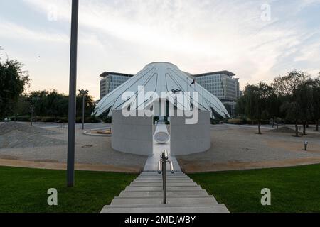 Dubai, Vereinigte Arabische Emirate. 29. November 2022: dubai Ausstellungszentrum. VAE-Pavillon auf der expo 2020 Stockfoto