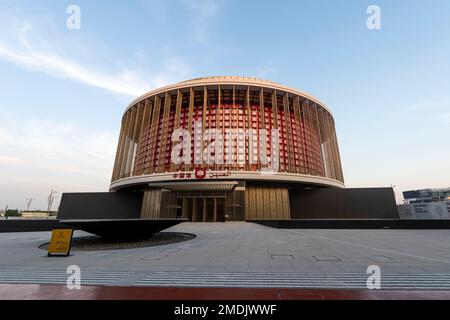 Dubai, Vereinigte Arabische Emirate. 29. November 2022: dubai Ausstellungszentrum. China Pavillon auf der expo 2020 Stockfoto
