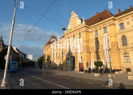 Kroatien, Zagreb, das Kunst- und Handwerksmuseum. Stockfoto