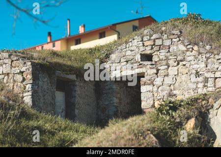 Das Dorf Pietragalla Stockfoto