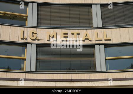 IG-Metall-Haus, Alte Jakobstrasse, Kreuzberg, Friedrichshain-Kreuzberg, Berlin, Deutschland Stockfoto