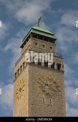 Rathaus Neukoelln, Karl-Marx-Straße, Neukoelln, Berlin, Deutschland Stockfoto