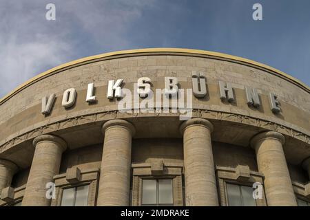 Volksbühne, Rosa-Luxemburg-Platz, Mitte, Berlin, Deutschland Stockfoto