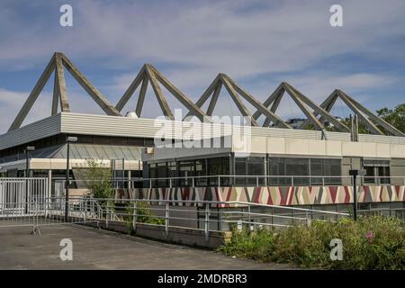 Erika Hess Eisstadion, Muellerstrasse, Wedding, Mitte, Berlin, Deutschland Stockfoto