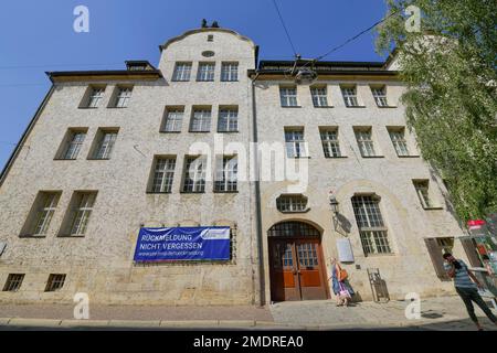 Hauptgebäude, Friedrich Schiller Universität Jena FSU, Fürstengraben, Jena, Thüringen, Deutschland Stockfoto