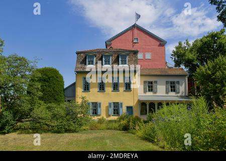 Schillers Gartenschuppen, Schillergaesschen, Jena, Thüringen, Deutschland Stockfoto