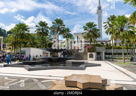 Nationalmoschee in Kuala Lumpur, Malaysia - 16. Dezember 2022 Stockfoto