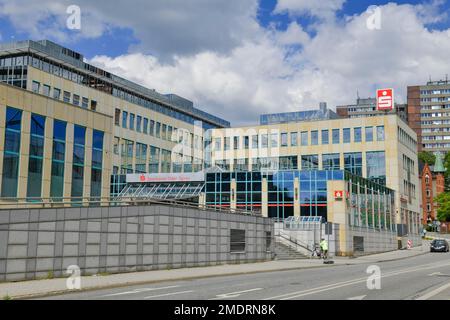 Hauptsitz, Sparkasse oder-Spree, Franz-Mehring-Straße, Frankfurt an der oder, Brandenburg, Deutschland Stockfoto