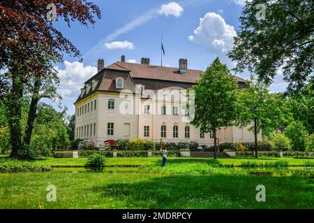 Schloss, Fuerst-Pueckler-Park Branitz, Cottbus, Brandenburg, Deutschland Stockfoto