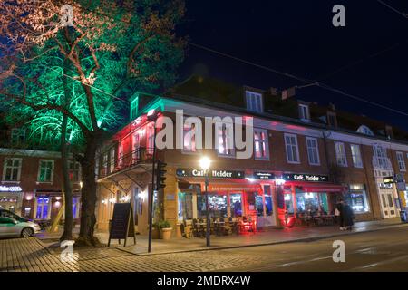 Café Heider, Niederländisches Viertel, Friedrich-Ebert-Straße, Potsdam, Brandenburg, Deutschland Stockfoto