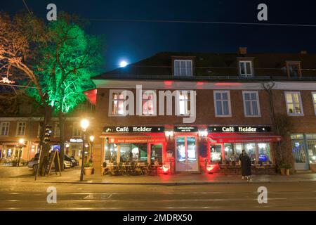 Café Heider, Niederländisches Viertel, Friedrich-Ebert-Straße, Potsdam, Brandenburg, Deutschland Stockfoto