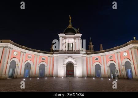 Innenhof, Landtag, Fortunaportal, am Alten Markt, Potsdam, Brandenburg, Deutschland Stockfoto