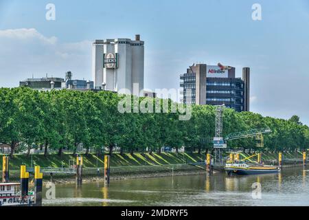 Becks Beer Brewery, Anheuser Bush InBev, Bremen, Deutschland Stockfoto