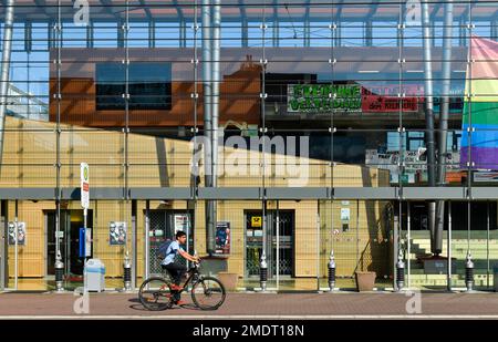 Glashalle, Studentenwohnheim, Universität, Bibliothekstraße, Bremen, Deutschland Stockfoto