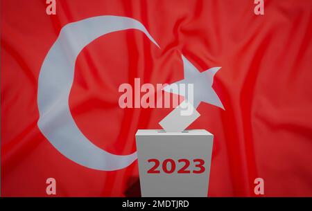 wahlen in der türkei Stockfoto