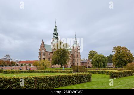 Kopenhagen, Dänemark - OKTOBER 2019: Außenlandschaft Stockfoto