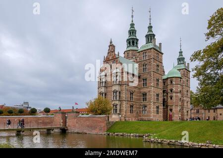 Kopenhagen, Dänemark - OKTOBER 2019: Außenlandschaft Stockfoto