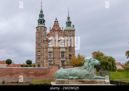 Kopenhagen, Dänemark - OKTOBER 2019: Außenlandschaft Stockfoto