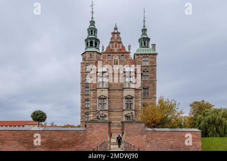 Kopenhagen, Dänemark - OKTOBER 2019: Außenlandschaft Stockfoto