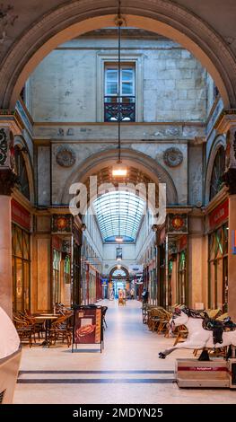 Herrliche Galerie Bordeaux, im Stadtzentrum von Bordeaux in Gironde, in New Aquitaine, Frankreich Stockfoto