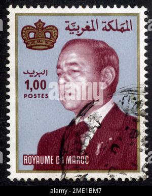 ROYAUME DU MAROC. 1982. POSTES. 1,00 Stockfoto