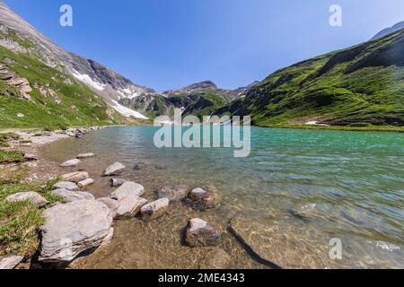 Österreich, Kärnten, Nassfeld-Reservoir im Nationalpark hohe Tauern Stockfoto