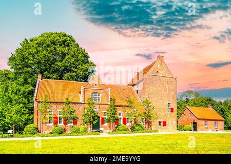 Stone House Bunderhee, Bunde, Deutschland Stockfoto