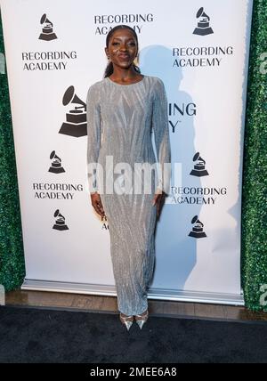 New York, USA. 23. Januar 2023. Emilie Kouatchou nimmt am 23. Januar 2023 an der 2023 GRAMMY New York Chapter Nomee Celebration im Spring Place Teil. (Foto: Lev Radin/Sipa USA) Guthaben: SIPA USA/Alamy Live News Stockfoto