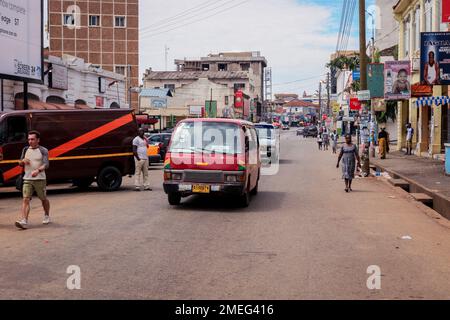 Kumasi, Ghana - 6. April 2022: Afrikanisches Zentrum in Kumasi Stockfoto