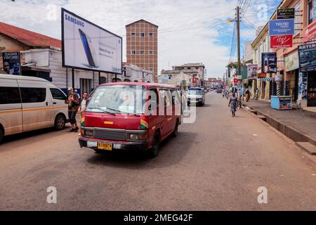 Kumasi, Ghana - 6. April 2022: Afrikanisches Zentrum in Kumasi Stockfoto