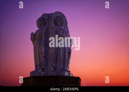 Die Statue des Buddha (Gautam Buddha) Stockfoto