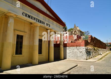 Valparaiso Cementerio No2 Chile südamerika Friedhof Stockfoto