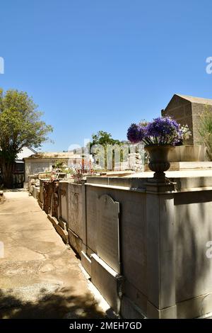 Valparaiso Cementerio No2 Chile südamerika Friedhof Stockfoto