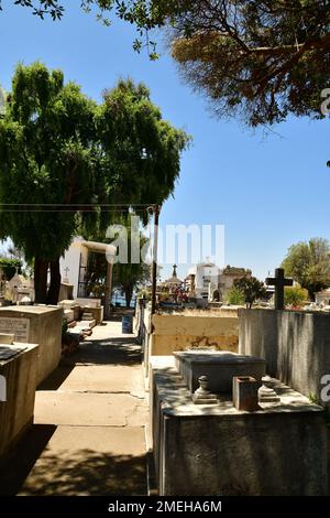 Valparaiso Cementerio No2 Chile südamerika Friedhof Stockfoto