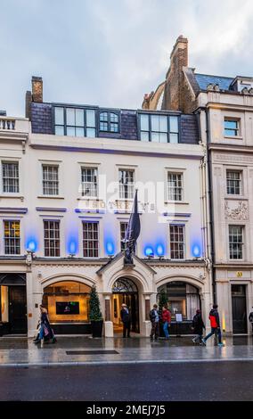 Sotheby's, die Auktionatoren in der Old Bond Street, Mayfair London W1 Stockfoto